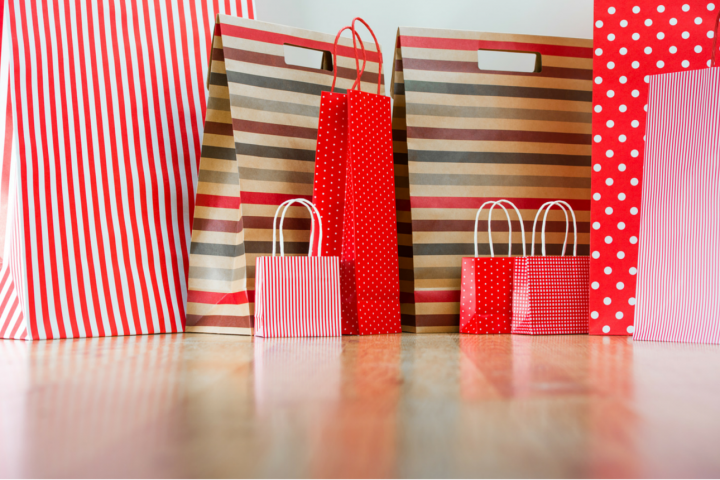 Holiday gift bags